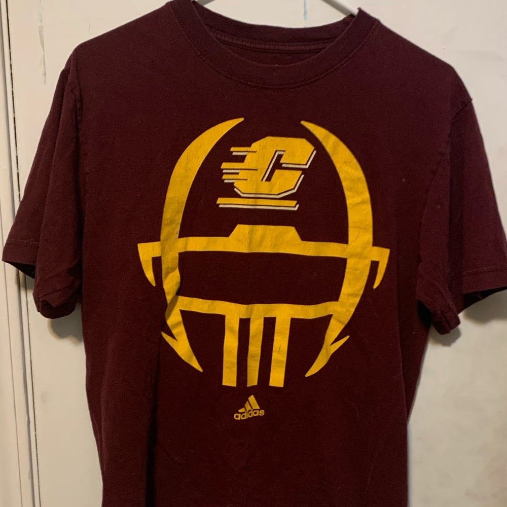 Adidas x Central Michigan University t-shirt